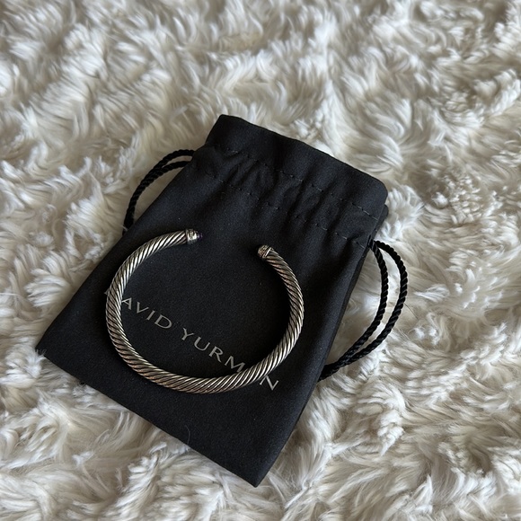 HOLD: David Yurman Amethyst and Diamond Bracelet - Picture 3 of 5